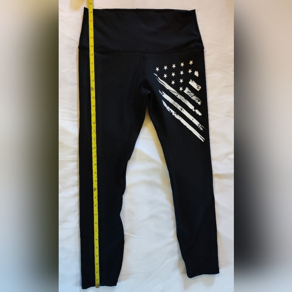 Women's Tactical Supply Yoga Leggings With Flag Detail NWOT - Picture 7 of 7